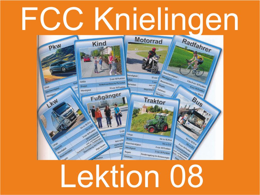 Präsenz-Unterricht der FCC Fahrschulen in Knielingen.