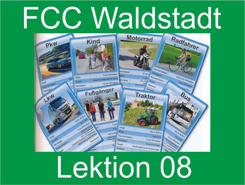 Präsenz-Unterricht der FCC Fahrschulen in der Waldstadt.