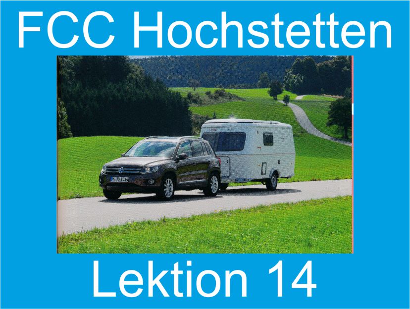 Fahrschulunterricht der FCC Fahrschulen in Hochstetten., Lektion 14.