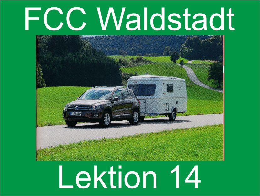 Theoretischer Fahrschulunterricht der FCC Fahrschulen in Karlsruhe / Waldstadt, Lektion 14